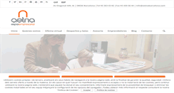 Desktop Screenshot of aetnabarcelona.com